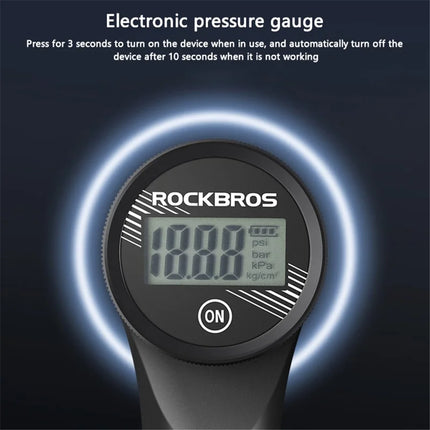 743Pompe à vélo portable 320PSI avec manomètre valves Presta et Schrader