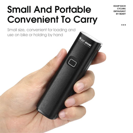 1439 Lámpara delantera de bicicleta LED luminosa - Montaje normal