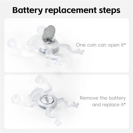 926Fanale Posteriore per Bicicletta a Forma di Rana Impermeabile Luce LED Colorata