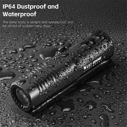 1128Phare avant de vélo lumineux 1000LM en alliage d&amp;#39;aluminium