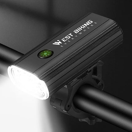 1108Lampe de guidon de vélo haute puissance 1500 Lumen, 5 modes étanche