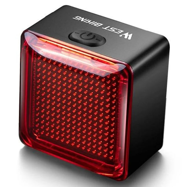 1024Feu arrière de vélo avec capteur de frein, programmable DIY