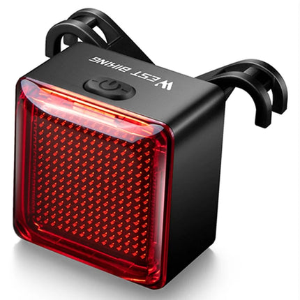 539Fanale posteriore per bicicletta con sensore di frenata, programmabile fai-da-te - Montaggio sotto sella