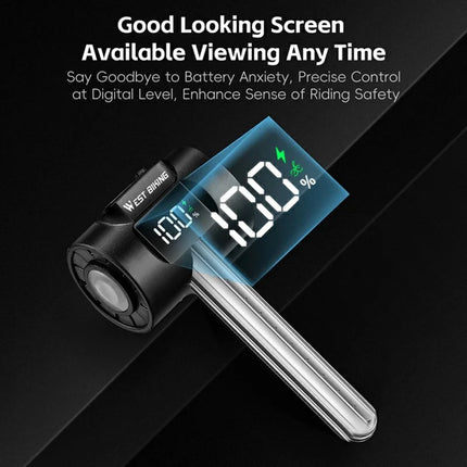 1691Luz Trasera de Bicicleta Inteligente con Detección de Frenado