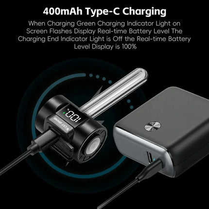 1691Luz Trasera de Bicicleta Inteligente con Detección de Frenado