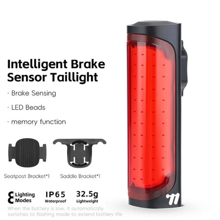 Intelligentes Bremslicht für Mountainbikes