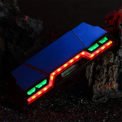 381Fanale posteriore per bicicletta senza fili RC ricaricabile a flusso continuo