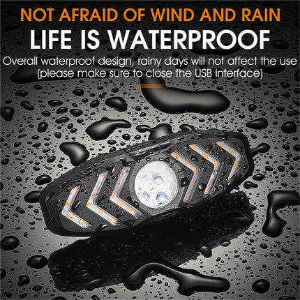 232Feu arrière LED WEST BIKING YP0701313 avec clignotants et télécommande