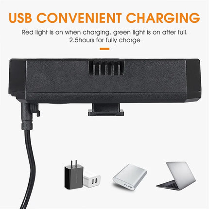 940 LED bike rear light, flashing bike horn with remote control