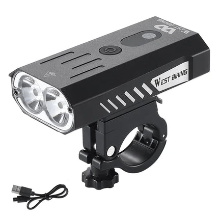 1673 Ultra-bright powerful 800 Lumen bike lamps, 5 lighting modes Black