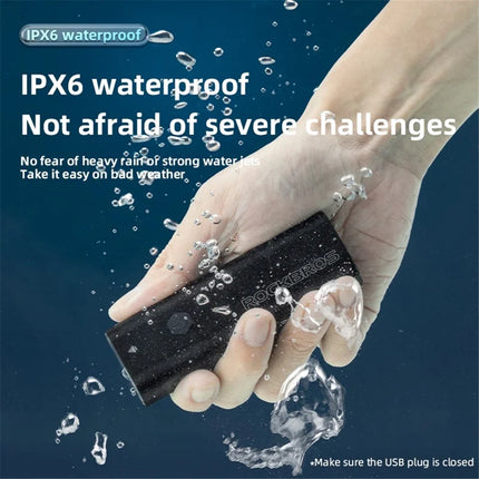 1551 Ultra-bright USB Rechargeable LED Bike Headlamp