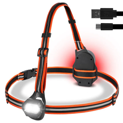 2441Harnais avec LED de sécurité WEST BIKING  Étanche IPX4