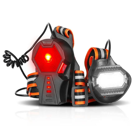 2441Harnais avec LED de sécurité WEST BIKING  Étanche IPX4