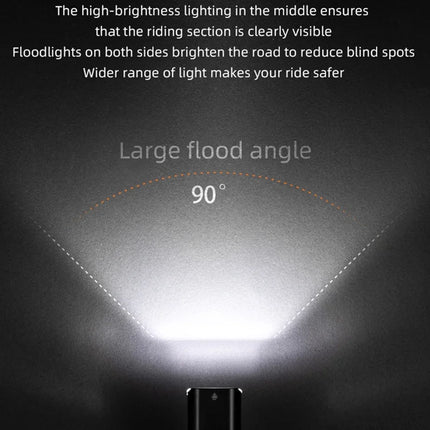 2339 Faro de Bicicleta LED Brillante Linterna Bicicleta Recargable