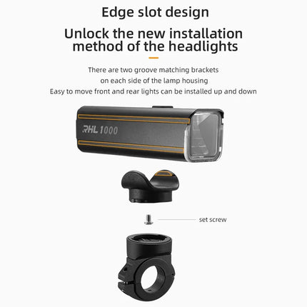 2339 Faro de Bicicleta LED Brillante Linterna Bicicleta Recargable