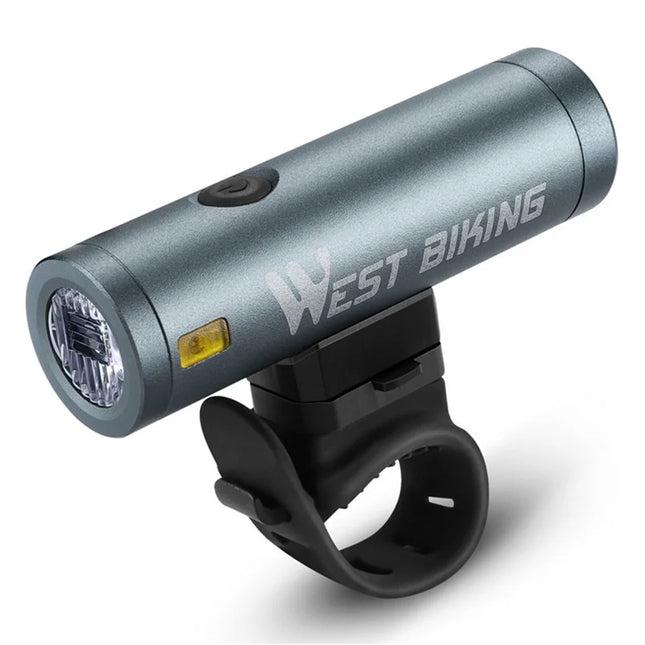 305 Bright LED Front Light 500LM for Night Cycling Bike - Silver