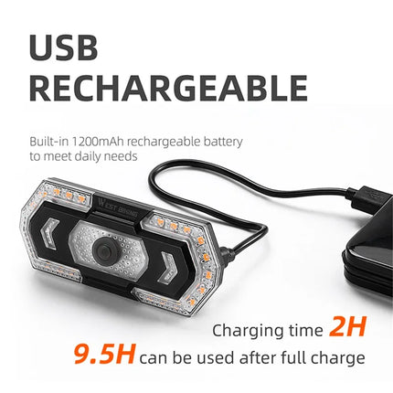 871 Mountain Bike RC Rear Light with Speaker