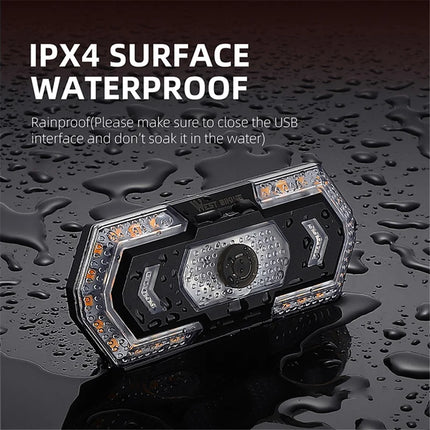 871 Mountain Bike RC Rear Light with Speaker