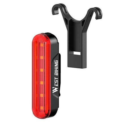 1154Lampe arrière de vélo à capteur de frein laser, 5 modes frein intelligent