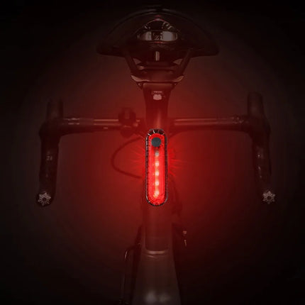 1009Phare  lumière avant de vélo à affichage numérique avec feu arrière