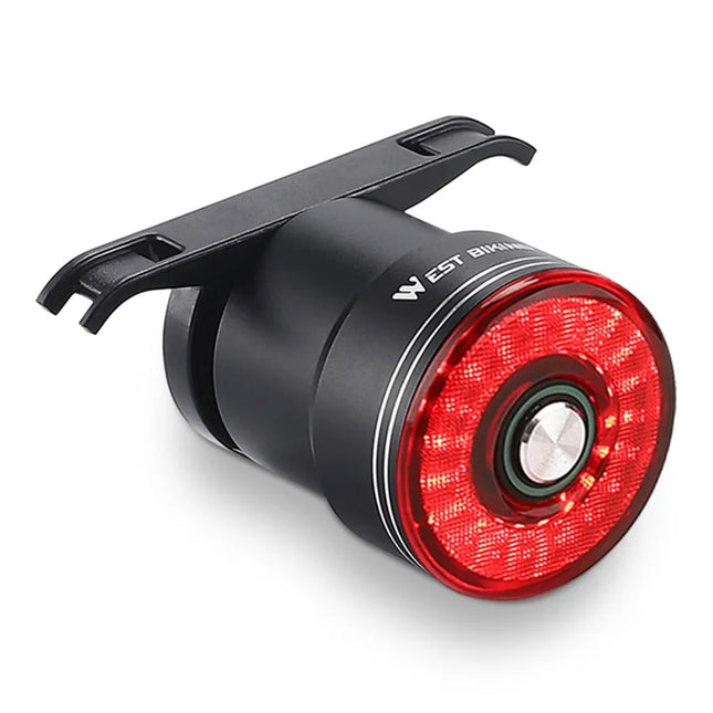 1669 Smart Bicycle Rear Light, Brake Sensor - Red / Flat