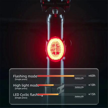 2497 Intelligentes Fahrrad-Rücklicht mit Bremslichtsensor