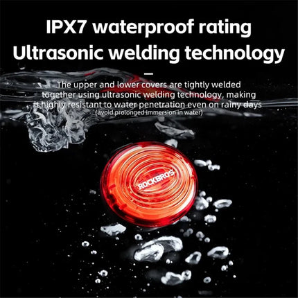 2497 Intelligentes Fahrrad-Rücklicht mit Bremslichtsensor