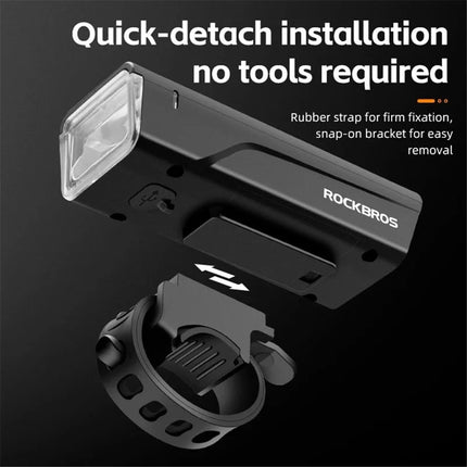 2386ROCKBROS RIP01 Lampe frontale de vélo puissante