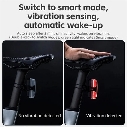 2488ROCKBROS REX02 Intelligentes Fahrrad-Rücklicht