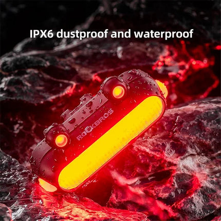 2328Feu arrière de vélo ROCKBROS RFL02 LED