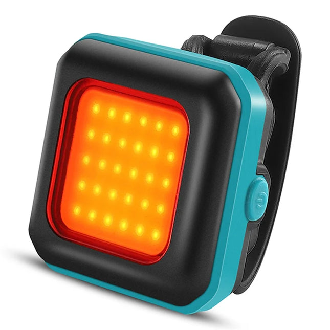 1227Lampe de sécurité LED pour vélo - Feu arrière bleu / Lumière rouge