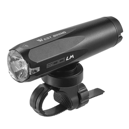 1414Phare de vélo multifuncional con detección de luz 600 lúmenes Tipo-C