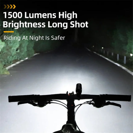 1321Lumière avant de vélo rotative, lampe de vélo portable