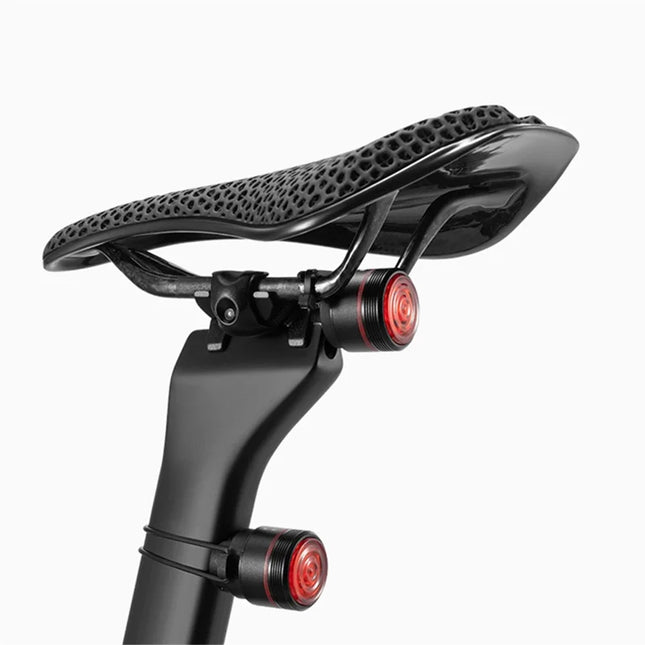 2316Luz trasera de bicicleta inteligente, impermeable