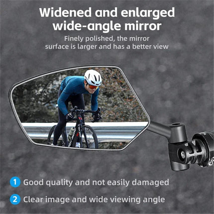 414 Rotating Bicycle Handlebar Mirror – Safety Mirror
