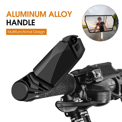 7722 specchietti retrovisori per bici pieghevoli con manubrio rotante a 360 gradi