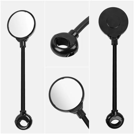 1288 Espejo retrovisor de bicicleta ajustable para manillar