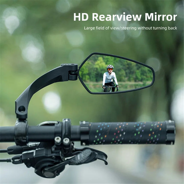 2335Espejo retrovisor de bicicleta ROCKBROS FK-212 con rotación 360°