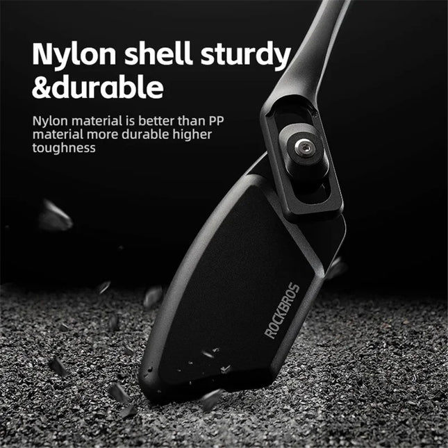 2449 Espejo retrovisor de bicicleta de acero inoxidable con rotación 360° - Lado derecho