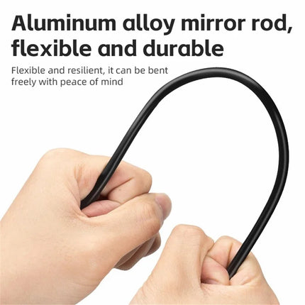 1518 Specchietto retrovisore rotativo a 360 gradi, estensibile sicurezza di guida