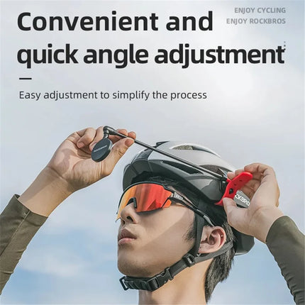 1518 Specchietto retrovisore rotativo a 360 gradi, estensibile sicurezza di guida