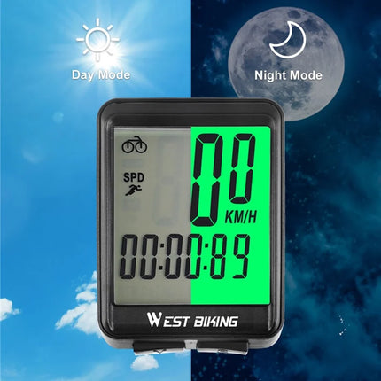 712 Contachilometri per bici senza fili per MTB e strada, schermo retroilluminato impermeabile