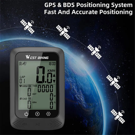 740 GPS bike computer for mountain bike and road digital wireless speed