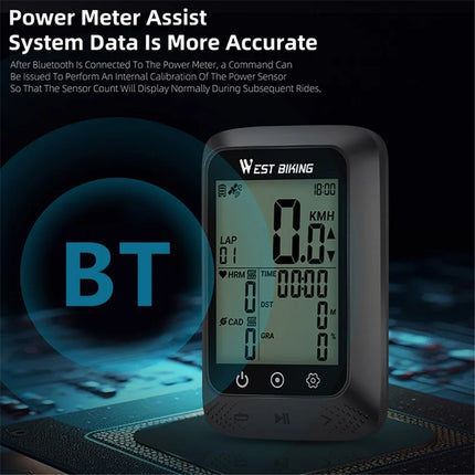 740 GPS bike computer for mountain bike and road digital wireless speed