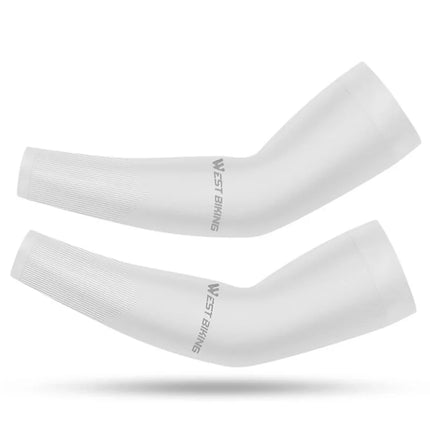 1343 Cooling Ice Silk Arm Sleeves Sun Protection