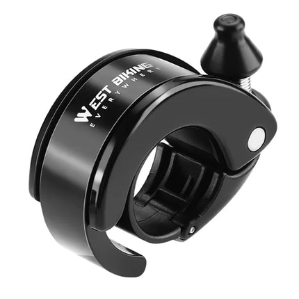 459Campanello per bicicletta a forma di delfino - Nero