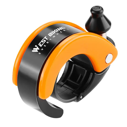 1119Sonnette de vélo en forme de dauphin  - Orange