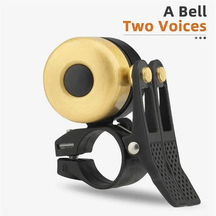 2168ROCKBROS Timbre de bicicleta en aleación de cobre