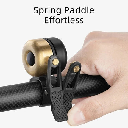 2168ROCKBROS Timbre de bicicleta en aleación de cobre