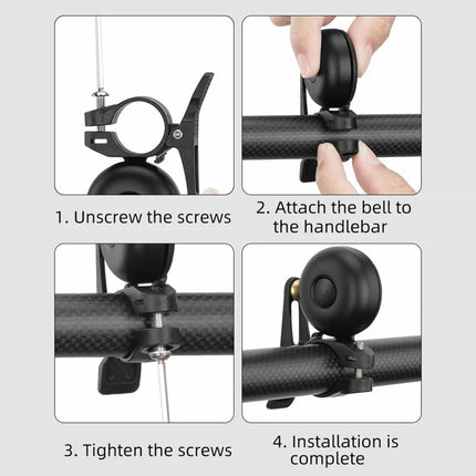 2168ROCKBROS Timbre de bicicleta en aleación de cobre